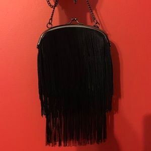 Fringe Flapper Bag